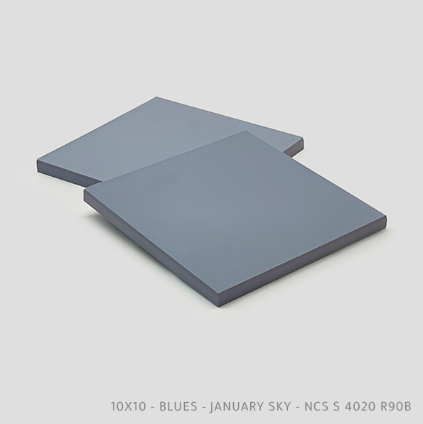Blues January Sky 10x10