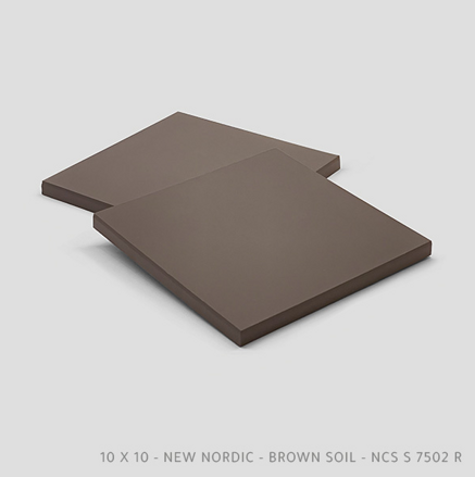 New Nordic Brown Soil 10x10