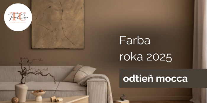 Farba roka 2025: Ako zakomponovať odtieň mocca do vášho interiéru?